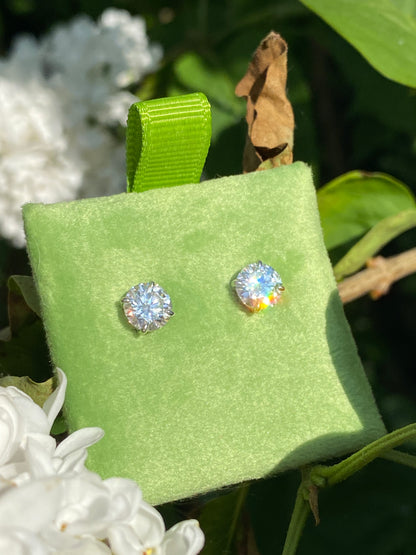 1.81 CTW Moissanite Stud Earrings